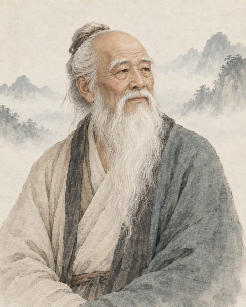 老子传统肖像画